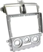 Магнитола для Mitsubishi Colt 6 2002-2012, Colt Plus (правый руль, рамка серебро) - FarCar GX9-9626F2S монитор 9.5" 2K QLED на Android 14, TS20, 6+128Гб, CarPlay, 4G SIM-слот