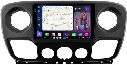 Магнитола для Renault Master 2010-2019 - FarCar XXL10-9592F2 монитор 10.36" 2K QLED на Android 14, TS20, 8+256Гб, CarPlay, 4G SIM-слот