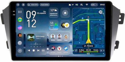 Магнитола для Geely Emgrand X7 2013-2018 - Teyes CC4-PRO монитор 9.5" 2K QLED на Android 13, Snapdragon 778G, ИИ, CarPlay, DSP, 4G SIM-слот