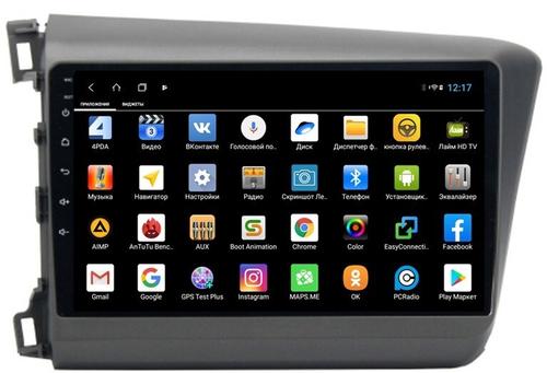Магнитола для Honda Civic 9 2012 седан - Parafar PF132XHD на Android 13, CarPlay, 4G SIM-слот