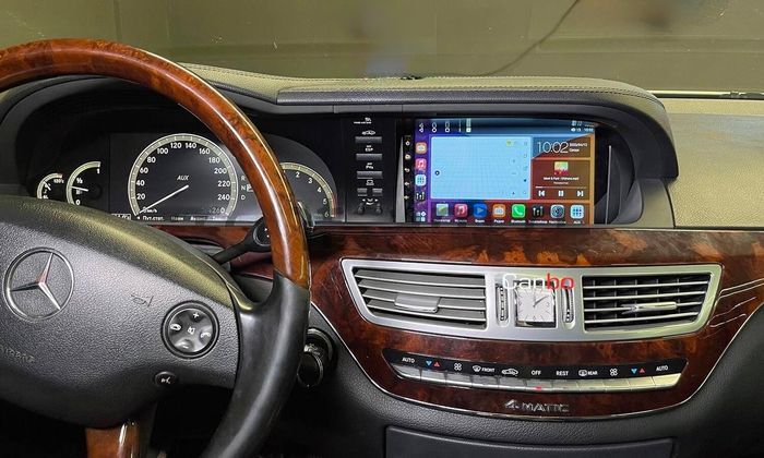 Магнитола для Mercedes-Benz S-класс W221 2005-2009, CL C216 (NTG 3.0) - Teyes CC3 на Android 10, QLED, ТОП процессор, 4Гб+32Гб, CarPlay, 4G SIM-слот