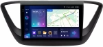 Магнитола для Hyundai Solaris 2 2017-2022, Solaris HS 2024+ (рамка черная матовая) - Teyes CC3-2K на Android 10, 2K QLED, ТОП процессор, CarPlay, 4G SIM-слот