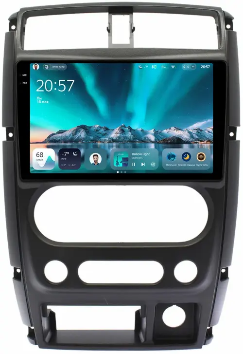Магнитола для Suzuki Jimny 3 2005-2018 - Teyes CC4 монитор 9.2" 2K QLED на Android 14, Snapdragon 680, DSP, CarPlay, 4G SIM-слот