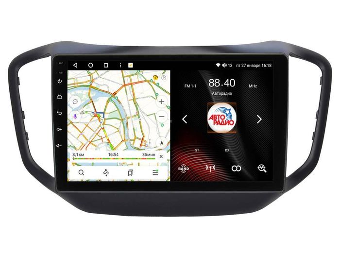 Магнитола для Chery Tiggo 5 2014-2020 - Vaycar VA11-4107 на Android 13, Быстрая, 4G SIM-слот