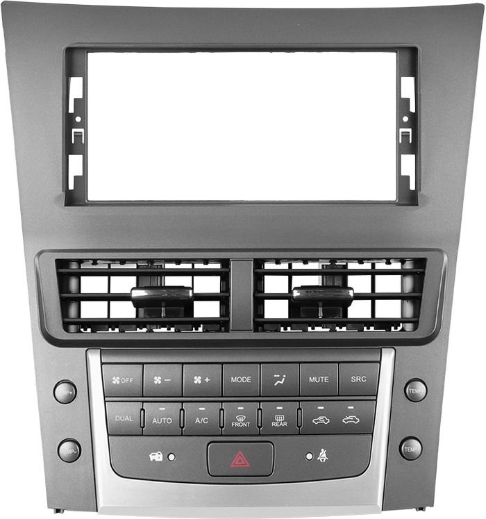 Магнитола для Lexus GS S190 2005-2012 (ШГУ цветной, рамка LUX) - FarCar монитор 12.3" 2K QLED на Android 14, TS10, CarPlay, 4G SIM-слот
