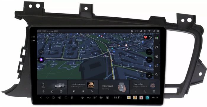 Магнитола для KIA Optima 3 2011-2013 TF - Kuberg OL-9745 QLed+2K, Android 13, UIS7870 (DUDU7), CarPlay, SIM-слот