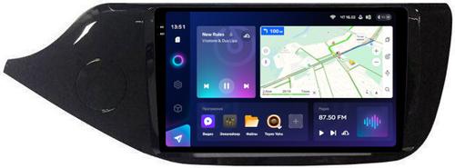 Магнитола для KIA Ceed 2 JD 2012-2018 (рамка глянцевая) - Teyes CC3-2K QLed Android 10, ТОП процессор, SIM-слот, CarPlay