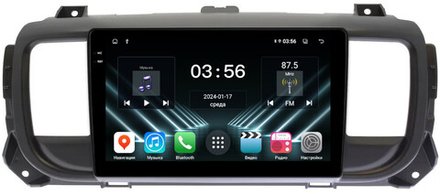 Магнитола для Peugeot Traveller/Expert, Citroen SpaceTourer/Jumpy, Opel Zafira Life/Vivaro - FarCar DX3116M монитор 9.5" IPS на Android 13, 4+64Гб, CarPlay