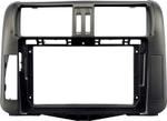 Магнитола для Toyota Land Cruiser Prado 150 2009-2013 (рамка графит) - FarCar DX9-7041G монитор 9.5" IPS на Android 13, 4+64Гб, CarPlay