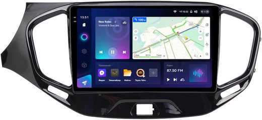 Магнитола для Lada Vesta 2015-2022, Vesta Cross (без штатной КЗВ) - Teyes CC3-2K QLed Android 10, ТОП процессор, SIM-слот, CarPlay