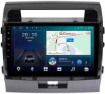 Магнитола для Toyota Land Cruiser 200 2007-2015 (экран климата внизу) - Canbox 1004 Android 10, SIM-слот