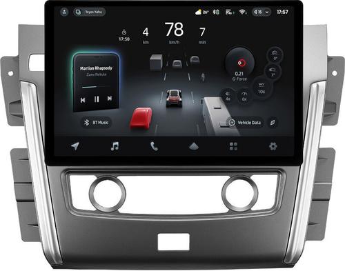 Магнитола для Nissan Patrol Y62 2010-2019 (экран климата внизу) - Teyes CC4-PRO монитор 13" 2K QLED на Android 13, Snapdragon 778G, ИИ, CarPlay, DSP, 4G SIM-слот
