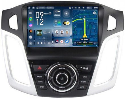Магнитола для Ford Focus 3 2011-2019 (рамка тип 2) - Teyes CC4-PRO монитор 9.5" 2K QLED на Android 13, Snapdragon 778G, ИИ, CarPlay, DSP, 4G SIM-слот
