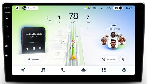 Магнитола для Hyundai H1 Starex 2007-2015 (рамка серебро) - Teyes CC4L монитор 9" IPS на Android 14, Snapdragon 662, CarPlay, 4G SIM-слот