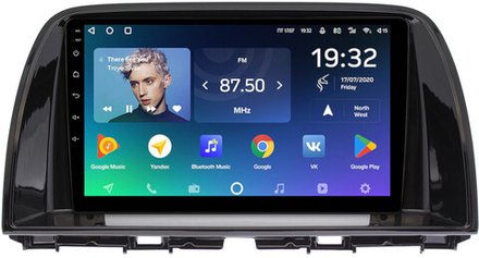 Магнитола для Mazda CX-5 2011-2017 (рамка 9) - Teyes CC2 PLUS на Android 10, ТОП процессор, 4Гб+64Гб, 4G SIM-слот