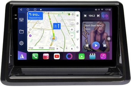 Магнитола для Toyota Noah R80, Voxy, Esqire 2014-2021 - FarCar BM9-9535 монитор 9.5" QLED на Android 14, TS10, 4+32Гб, CarPlay, 4G SIM-слот