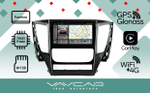 Магнитола для Mitsubishi Pajero Sport 3 2016-2020 АКПП - Vaycar VA47-1181-2K на Android 13, 8-ядер, 2K QLED, ТОП процессор, CarPlay, 4G SIM-слот
