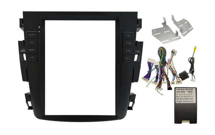 Магнитола для Nissan Teana J31 2003-2008 - Teyes TPRO 2 монитор 9.7" QLED в стиле "Тесла" на Android 10, TS10, 4G SIM-слот