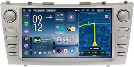 Магнитола для Toyota Camry 40 2006-2011 (рамка с крутилками) - Teyes CC4-PRO монитор 9.5" 2K QLED на Android 13, Snapdragon 778G, ИИ, CarPlay, DSP, 4G SIM-слот