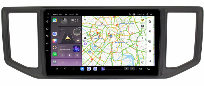 Магнитола для Volkswagen Crafter 2017+ - Kuberg QLed, Android 13, TS20, CarPlay, SIM-слот