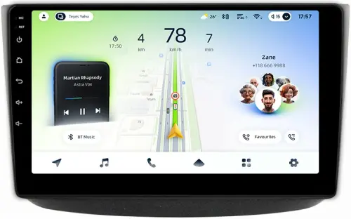 Магнитола для Mercedes-Benz Viano/Vito W639 2003-2006 - Teyes CC4L монитор 10" IPS на Android 14, Snapdragon 662, CarPlay, 4G SIM-слот