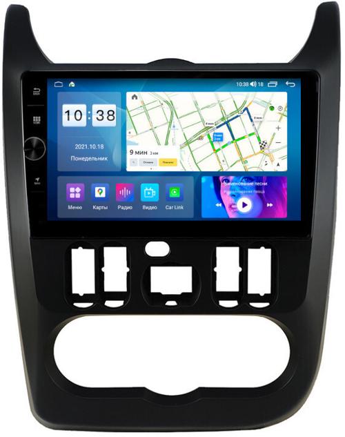 Магнитола для Renault Logan/Sandero 2009-2014 - Parafar PF175BLHDAV на Android 12, ТОП процессор, 3Гб+32Гб, CarPlay, 4G SIM-слот