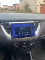 Магнитола для Hyundai Solaris 2 2017-2022, Solaris HS 2024+ - Kuberg OL-9710-NPQ QLed, Android 12, Быстрая, CarPlay, 4G SIM-слот