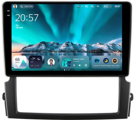 Магнитола для KIA Sorento 1 2006-2011 - Teyes CC4 монитор 9.2" 2K QLED на Android 14, Snapdragon 680, DSP, CarPlay, 4G SIM-слот
