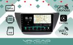 Магнитола для Mitsubishi Lancer 9 (CS), Lancer Cedia, Evolution (CT) - Vaycar VA47-5037 на Android 13, Быстрая, 4G SIM-слот