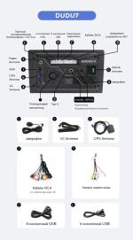 Магнитола для AUDI TT 2006-2014 (8J) - Kuberg DUDU7 OL-9101 QLed+2K, Android 13, Быстрейшая, UIS7870 (DUDU7), CarPlay, SIM-слот