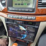 Магнитола для Toyota Mark II 110, Verossa 2000-2004 (вниз) - FarCar S400-TS18 монитор 9.5" QLED на Android 14, CarPlay, 4G SIM-слот