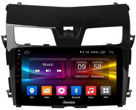 Магнитола для Nissan Teana L33 2014-2016 - Kuberg OL-1665 IPS, Android 10, 8 ядер (TS18), 4G SIM-слот