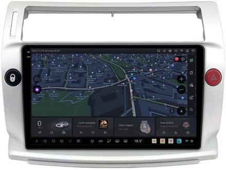 Магнитола для Citroen C4 2004-2011 - Kuberg OL-9932 QLed+2K, Android 13, UIS7870 (DUDU7), CarPlay, SIM-слот