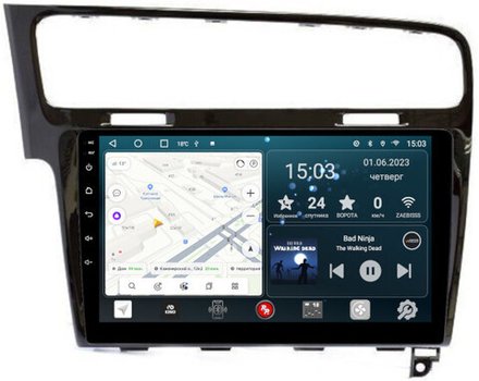 Магнитола для Volkswagen Golf 7 2012-2020 - Redpower 006 Android 10, ТОП процессор, 6Гб+128Гб, CarPlay, SIM-слот