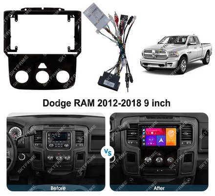Магнитола для Dodge Ram 1500 2013-2018 - Kuberg SF-9159 QLed, Android 12, TS10, CarPlay, 4G SIM-слот