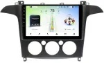 Магнитола для Ford S-Max, Galaxy 2 2006-2015 (кондиционер) - Teyes CC4L-DTS монитор 9" IPS, Android 14, Быстрая, Snapdragon 662, CarPlay, 4G SIM-слот