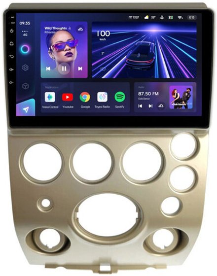 Магнитола для Infiniti QX56 JA60 2004-2007 (поддержка Bose) - Teyes CC3L монитор 9" IPS на Android 10, 8-ядер, CarPlay, 4G SIM-слот