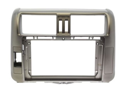 Комплект рамки с разъёмами 9"+can Toyota Prado 150 2009-2013 бронза