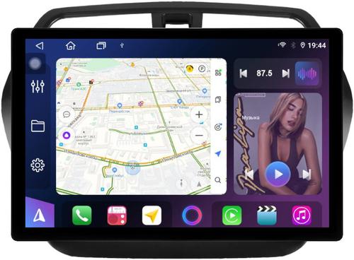 Магнитола для Suzuki SX4 2 2013-2021 (без штатной КЗВ) - FarCar BX877 монитор 13" 2K QLED на Android 13, TS10, 6+128, CarPlay, 4G SIM-слот