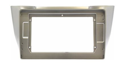 Комплект рамки с разъёмами 10" Toyota Harrier 2003-2013, Lexus RX300 2003-2009 монохром вниз