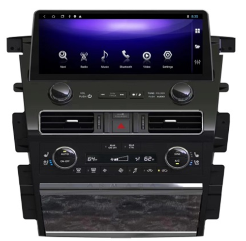 Магнитола для Infiniti QX80 2013-2019, QX56 2010-2013 - RDL-QX80 монитор 12.3" на Android 12, 6Гб+128Гб, CarPlay, 4G SIM-слот