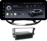 Магнитола для Chevrolet Captiva 2011-2015 (перенос БК вниз) - Teyes LUX ONE ROUND монитор 12.3" 2K QLED на Android 10, Быстрая, CarPlay, 4G SIM-слот