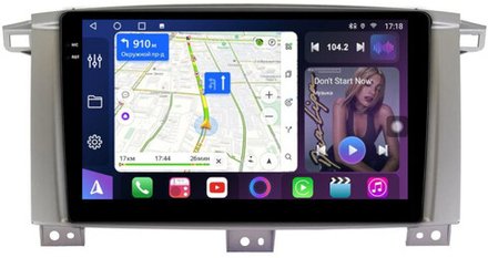Магнитола для Toyota Land Cruiser 105 1998-2007 - FarCar 457/1234M монитор 9.5" QLED на Android 14, TS18, CarPlay, 4G SIM-слот