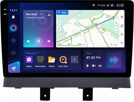 Магнитола для Changan Alsvin 3 2018+ - Teyes CC3-2K монитор 10.36" 2K QLED на Android 10, ТОП процессор, CarPlay, 4G SIM-слот