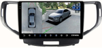 Магнитола для Honda Accord 8 2008-2012 - Teyes CC3-2K-360 на Android 10, 2K QLED, 6Гб+128Гб, CarPlay, 4G SIM-слот, 4 камеры в комплекте