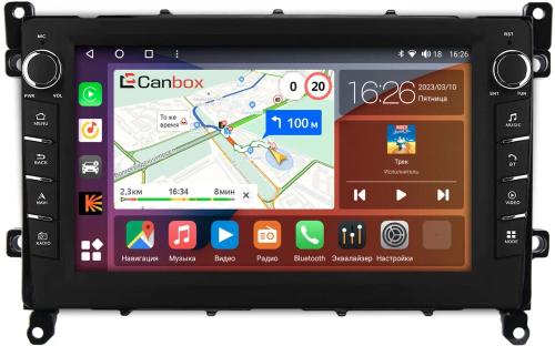 Магнитола для Toyota Prius 50, PHV 2019-2022 - Canbox 9-TO380N Android 10, Быстрая, CarPlay, 4G SIM-слот