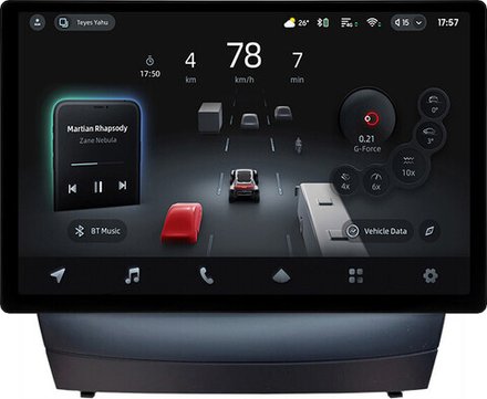 Магнитола для Hyundai iХ35, Tucson 2 2009-2015 (штатный усилитель, рамка 9) - Teyes CC4-PRO монитор 13" 2K QLED на Android 13, Snapdragon 778G, ИИ, CarPlay, DSP, 4G SIM-слот