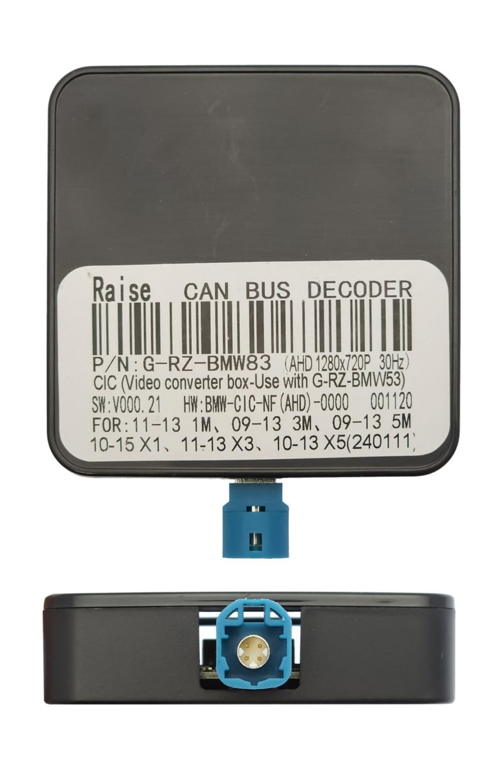 Комплект с разъёмами 12.3" BMW X3 (F25) 2011-2014 CIC