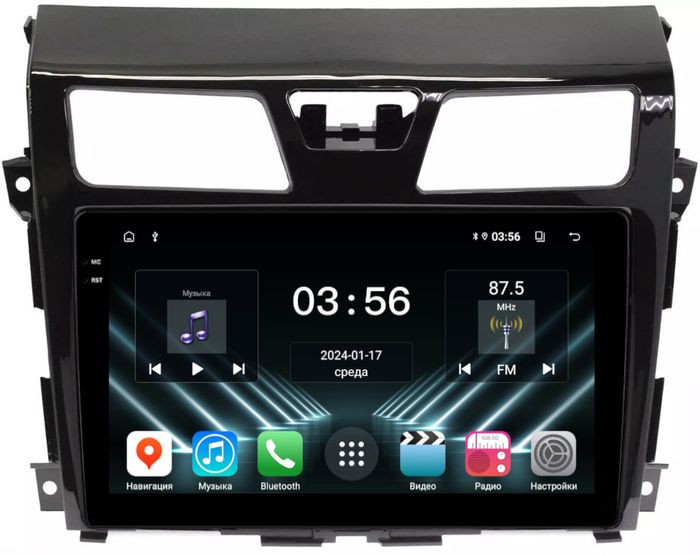 Магнитола для Nissan Teana L33 2014-2016 - FarCar S280 монитор 10.36" IPS на Android 13, CarPlay