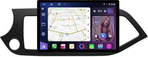 Магнитола для KIA Picanto 2 2011-2017 - FarCar BX877 монитор 13" 2K QLED на Android 13, TS10, 6+128, CarPlay, 4G SIM-слот
